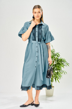 Платье AVA fashion М-198 джинс - фото 5