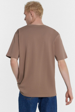 Футболка Mark Formelle 111875/24-4430П-0 мокко_печать_3_сл_на_пол - фото 2