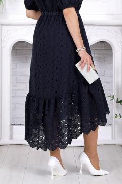 Платье Ninele 6112 синий - фото 4