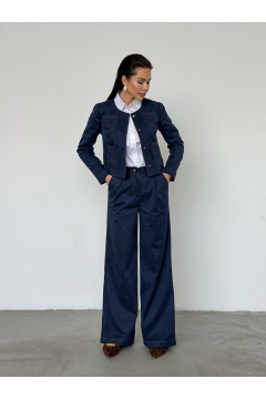 Жакет Legend Style G-026 синий - фото 3