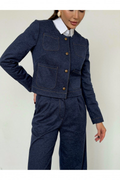 Жакет Legend Style G-026 синий - фото 2