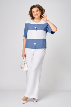Брюки, жакет Michel chic 1449 морской_шик - фото 1