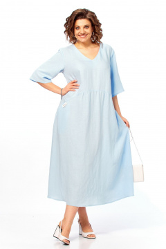 Платье Диомант 2172 голубой - фото 1