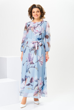 Платье Romanovich Style 1-2769 голубой - фото 2