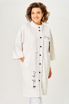 Кардиган Rumoda 2019 молочный - фото 4