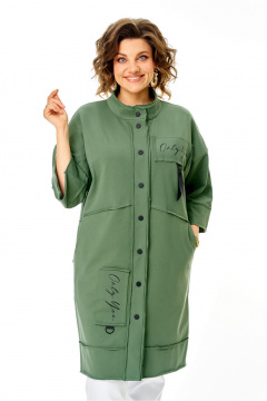 Кардиган Rumoda 2019 светло-зеленый - фото 5