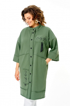 Кардиган Rumoda 2019 светло-зеленый - фото 3