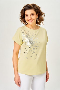 Джемпер Rumoda 2252 светло-желтый - фото 2