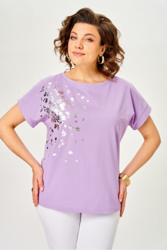 Джемпер Rumoda 2252 сиреневый - фото 2