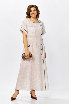 Платье ZigzagStyle 633 меланж - фото 3