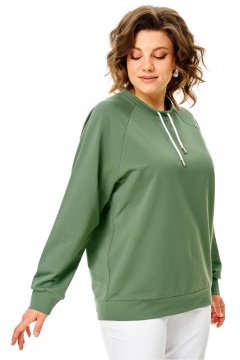 Джемпер Rumoda 2270 светло-зеленый - фото 5