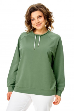 Джемпер Rumoda 2270 светло-зеленый - фото 4