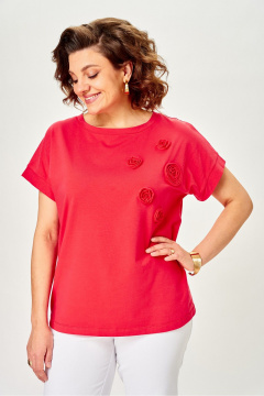 Джемпер Rumoda 2288 коралловый - фото 2