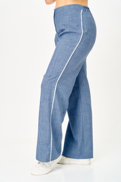 Брюки, жакет Vilena 1156 голубой - фото 4