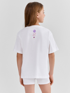 Футболка Mark Formelle 117915/25-38251П-0 белый_печать32_4_сл_на_пол_3_сл_на_спинке_ДК - фото 5