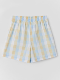 Шорты Mark Formelle 537001/25-39687ПП-9 желто_голубая_клетка - фото 2