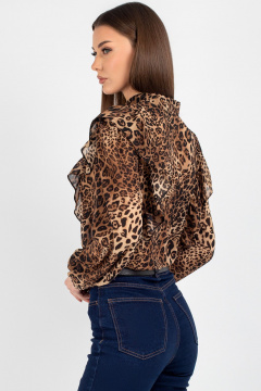 Блуза VIZAVI 815.1 леопарад - фото 5