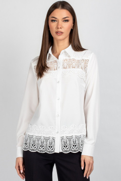 Блуза VIZAVI 747 молочный - фото 1