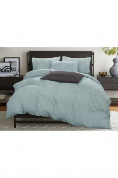 Наволочка, пододеяльник, простыня СонМаркет Бязь Бирюза б 1,5-а спальный - фото 1
