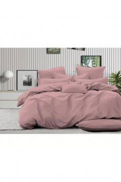 Наволочка, пододеяльник, простыня СонМаркет Поплин Пудра Евро - фото 1