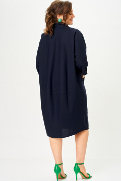 Платье SOVA 11318 синий - фото 4