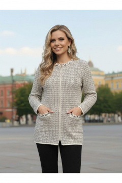 Жакет Belange 2866 молочный - фото 3