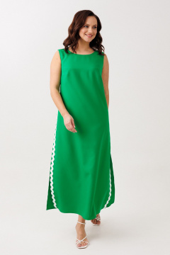 Сарафан Mubliz 321 зеленый - фото 4
