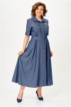 Платье Svetlana-Style 2314 индиго - фото 4