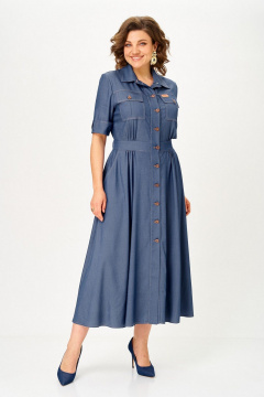 Платье Svetlana-Style 2314 индиго - фото 3