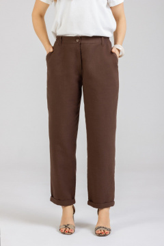 Брюки Mirolia 1155 шоколад - фото 4