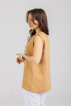 Блуза Mirolia 1299 горчица - фото 4