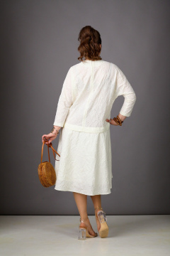 Платье Rosheli 1182 молочный - фото 3