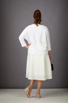 Платье Rosheli 1182/2 молочный - фото 3