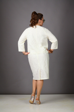 Жакет, юбка Rosheli 1188 молочный - фото 4