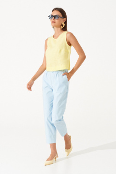 Блуза Romgil РТ0147-ЛЕ4 светло-желтый - фото 5