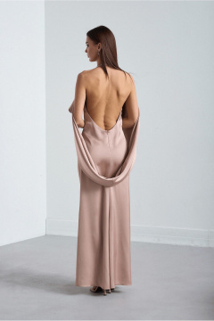 Платье Lady Line 5626 темно-розовый - фото 4