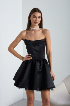 Платье Lady Line 4826 черный - фото 2