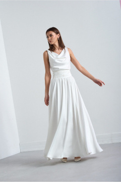 Платье Lady Line 4126 молочный - фото 2