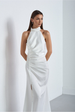 Платье Lady Line 3926 молочный - фото 3