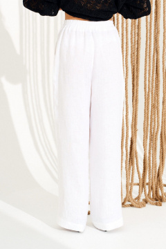 Брюки ELLETTO 2384 белый - фото 4