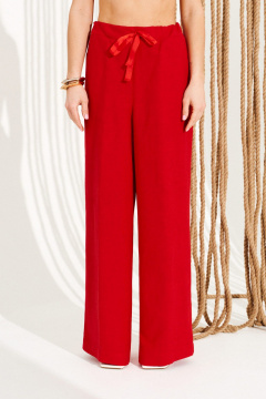 Брюки ELLETTO 2384 красный - фото 4