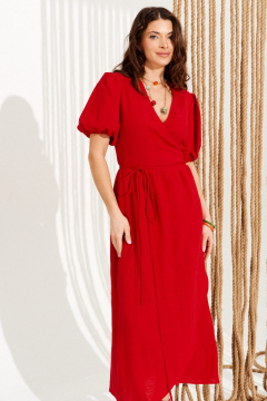 Платье ELLETTO 11131 красный - фото 3