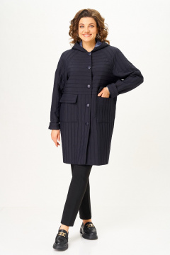 Пальто DaLi 7074 черный - фото 1