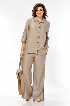 Блуза, брюки Matini 1.1672 капучино - фото 2