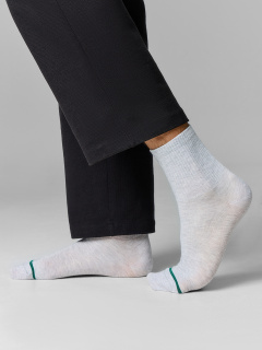 Носки Mark Formelle 106K-3581/26106K св.серый_меланж_рис.3581 - фото 1