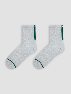 Носки Mark Formelle 106K-3581/26106K св.серый_меланж_рис.3581 - фото 2