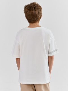 Футболка Mark Formelle 113384/25-42285ПП-0 св.молочный_печать4_1_сл_на_пол_1сл_на_пол_1сл_на_ - фото 2