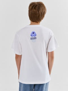 Футболка Mark Formelle 113433/25-38247П-0 белый_печать32_4_сл_на_пол_3_сл_на_спинке_2_сл_на_Л - фото 2