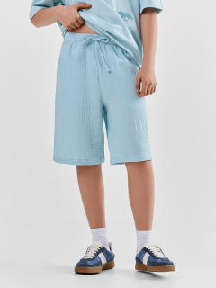 Шорты Mark Formelle 133360/25-41477Ц-9 серо_бирюзовый - фото 1