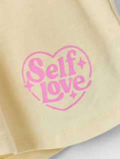 Шорты Mark Formelle 137766/25-41514П-0 лимонный_лед_печать_1_сл_на_ЛВ_дет_пер - фото 2